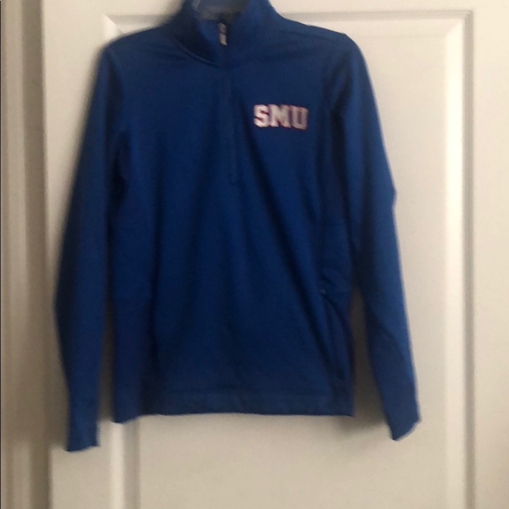 Blue SMU Nike Jacket